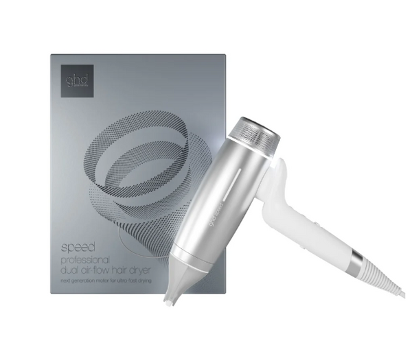 ghd Speed Hair Dryer - In Silver White