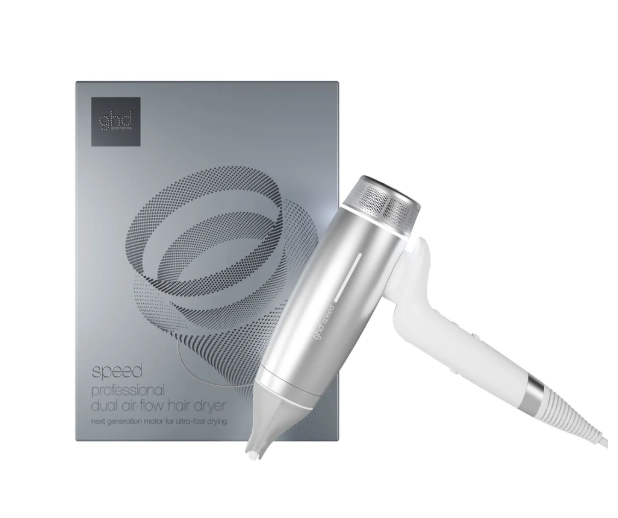 ghd Speed Hair Dryer - In Silver White